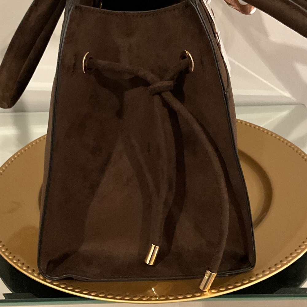 NWT ALDO Suede Satchel - Picture 8 of 16
